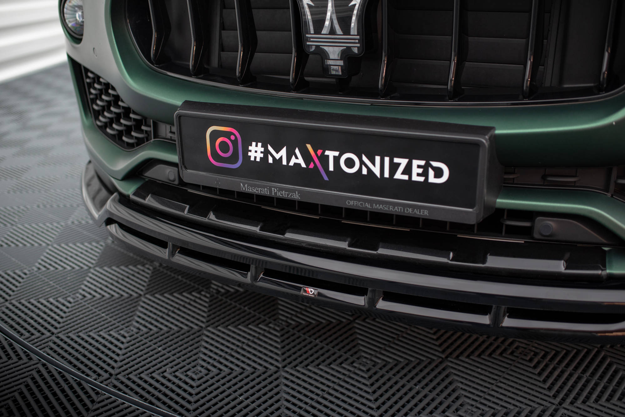 Front Splitter V.2 Maserati Levante Mk1 - 4