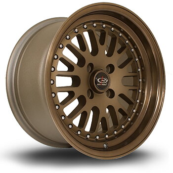 ROTA FLUSH 15 INCH 8J 4X100 ET20 SPBRONZE