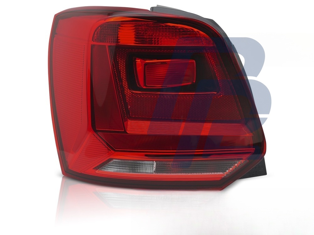 Tail Light Red/Clear Left Side TYC for Polo 6R Hb 2014–2017 - 3
