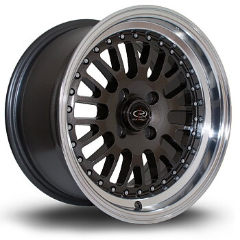 ROTA FLUSH 15 INCH 8J 4X100 ET20 RLGUNMETAL