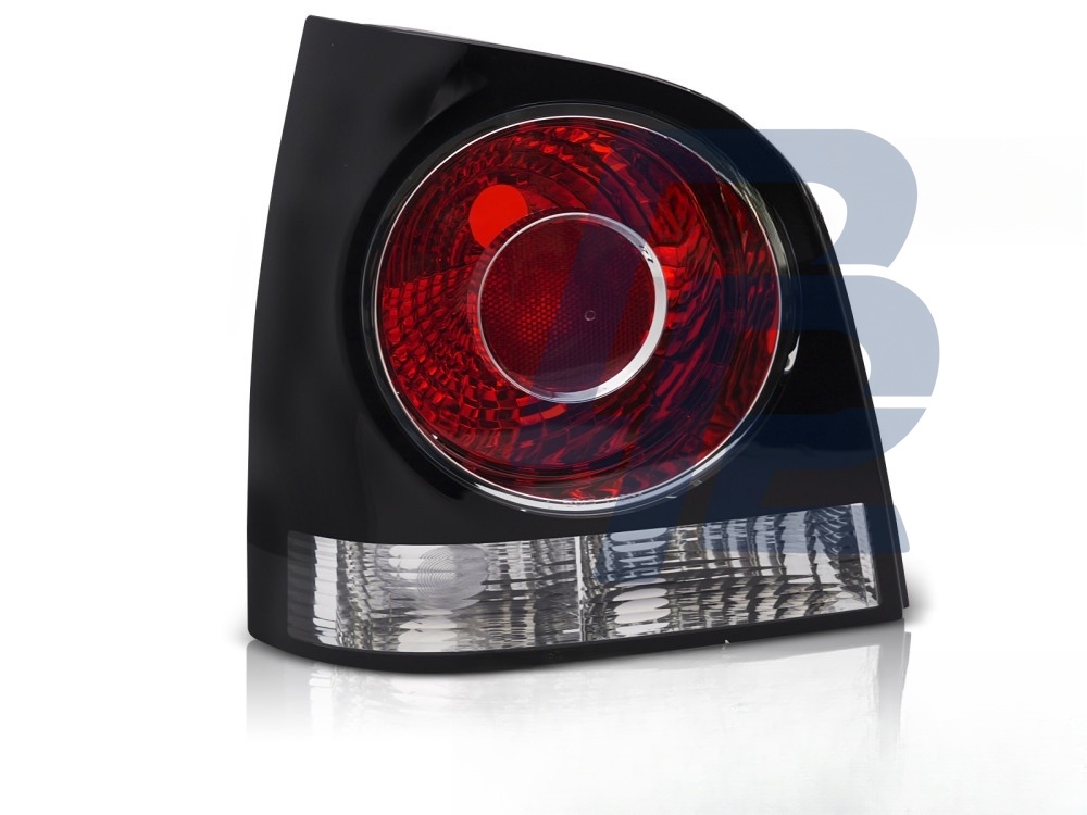 Tail Light Black Left Side TYC for VW Polo 9N3 Hb 2005–2009 - 3