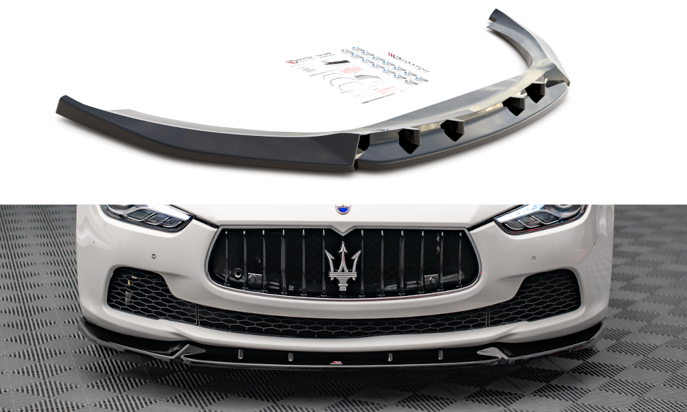 Front Splitter V.2 Maserati Ghibli MK3 (2013-2017)