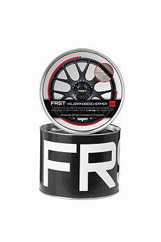 FRST WHEEL EDGE PROTECTOR STRIP L-SHAPE (RED) MAX 22 INCH