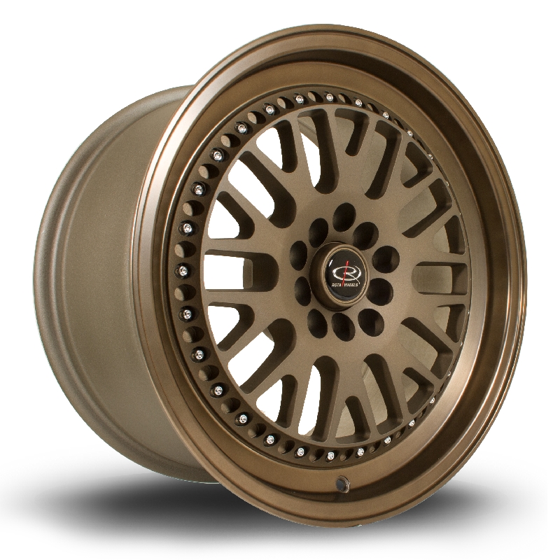 ROTA FLUSH 17 INCH 9.5J 5X100/5X114 ET25 SPBRONZE
