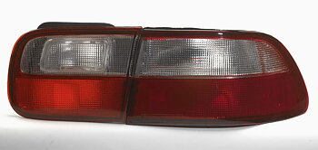 HONDA CIVIC 92-95 2/4D RED/WHITE LENS TAILLIGHTS OEMSTYLE