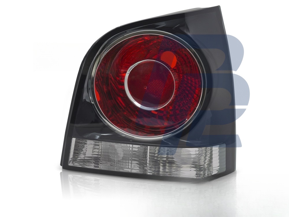 Tail Light Black/Smoked Right Side TYC for VW Polo 9N3 Hb 2005–2009 - 2