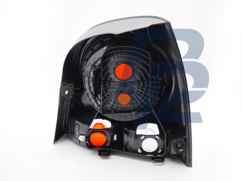Tail Light Black/Smoked Left Side TYC for VW Polo 9N3 Hb 2005–2009 - 3