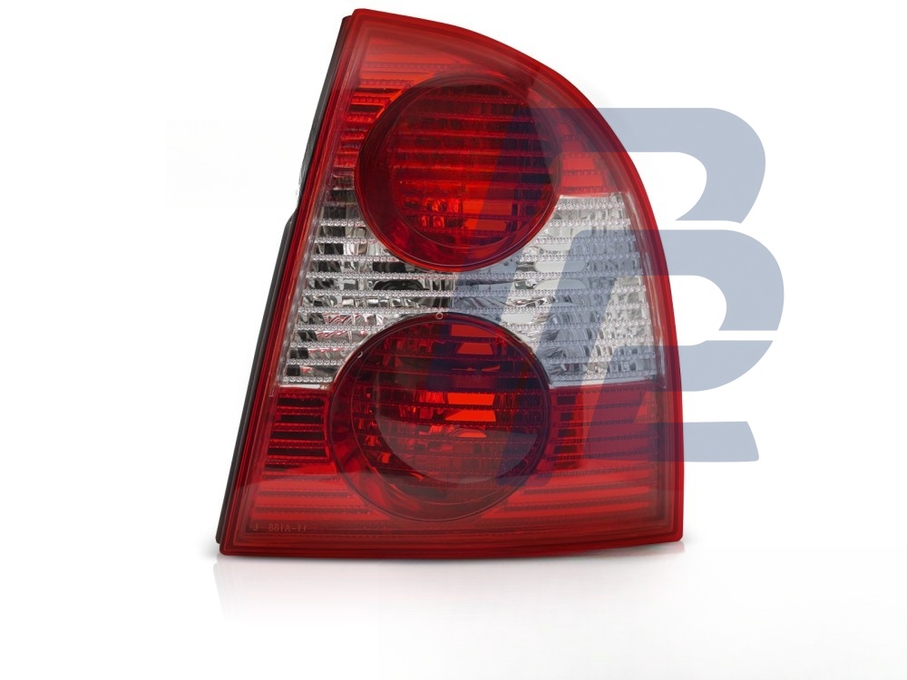 Tail Light Red/Clear Right Side TYC for VW Passat 3BG 2000–2005 Saloon - 3