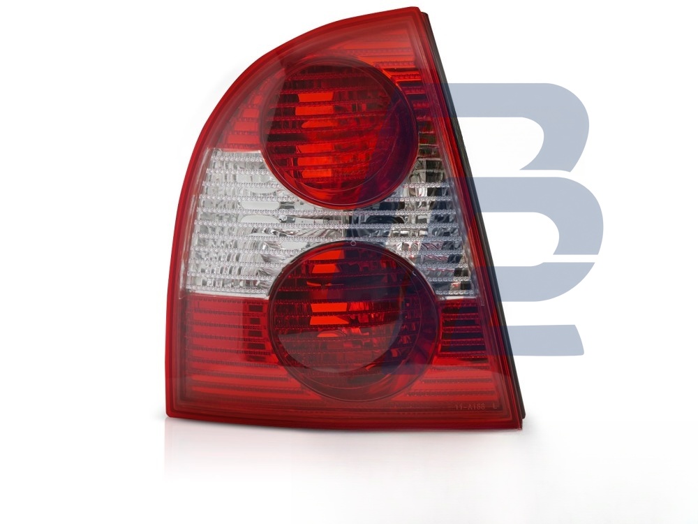 Tail Light Red/Clear Left Side TYC for VW Passat 3BG 2000–2005 Saloon - 3