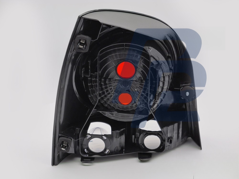Tail Light Black Right Side TYC for VW Polo 9N3 Hb 2005–2009 - 4