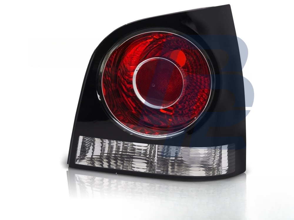 Tail Light Black Right Side TYC for VW Polo 9N3 Hb 2005–2009 - 3