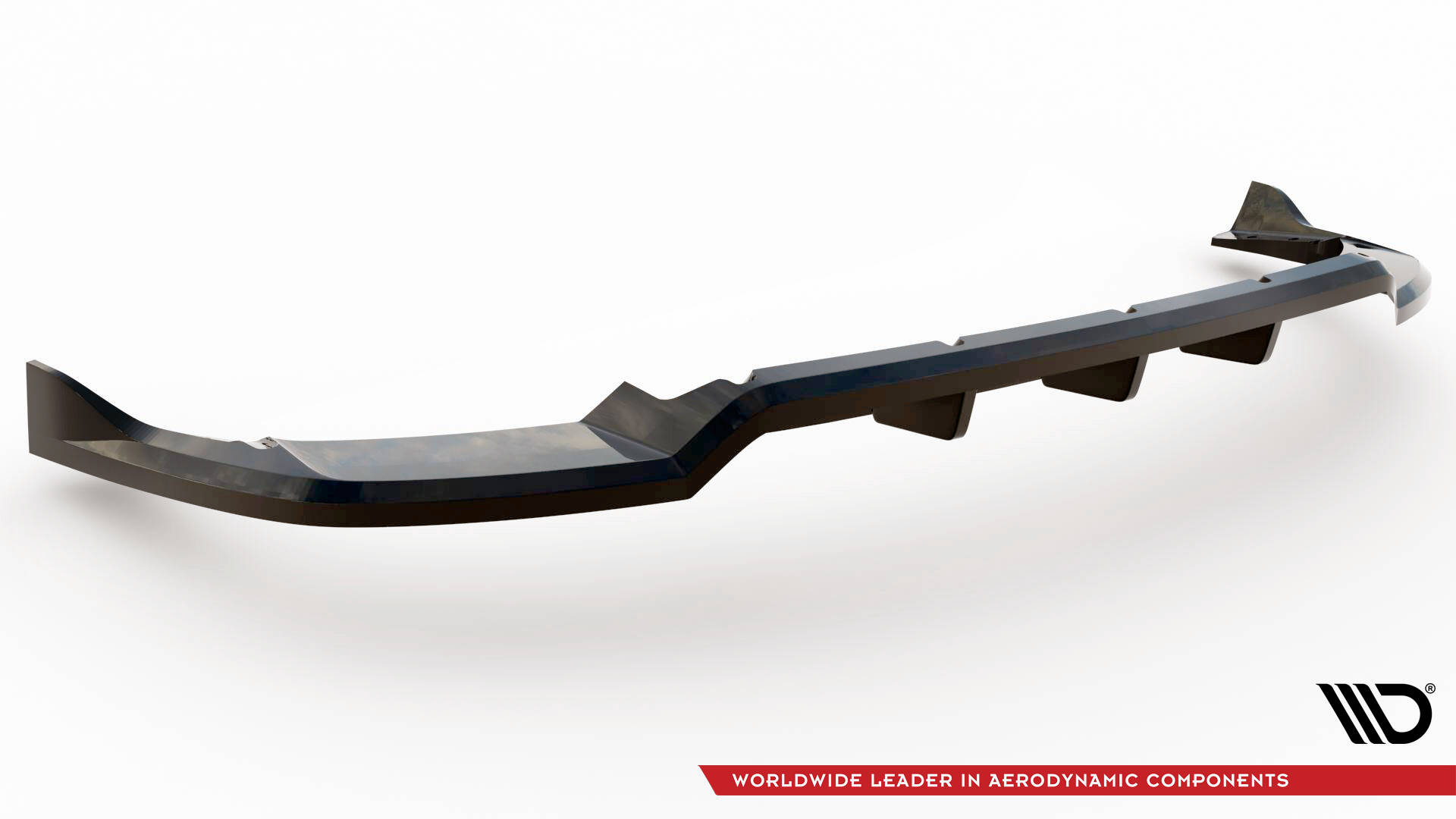 Central Rear Splitter (Vertical Bars) Maserati Grecale GT / Modena Mk1 - 6