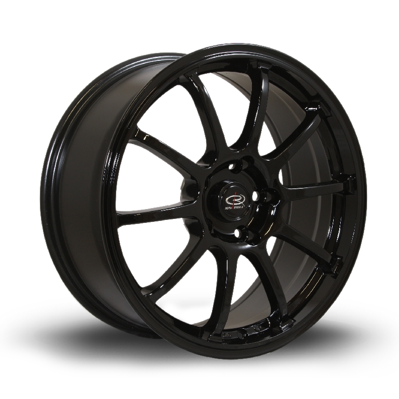 ROTA G-FORCE 17 INCH 8J 5X114 ET48 BLACK