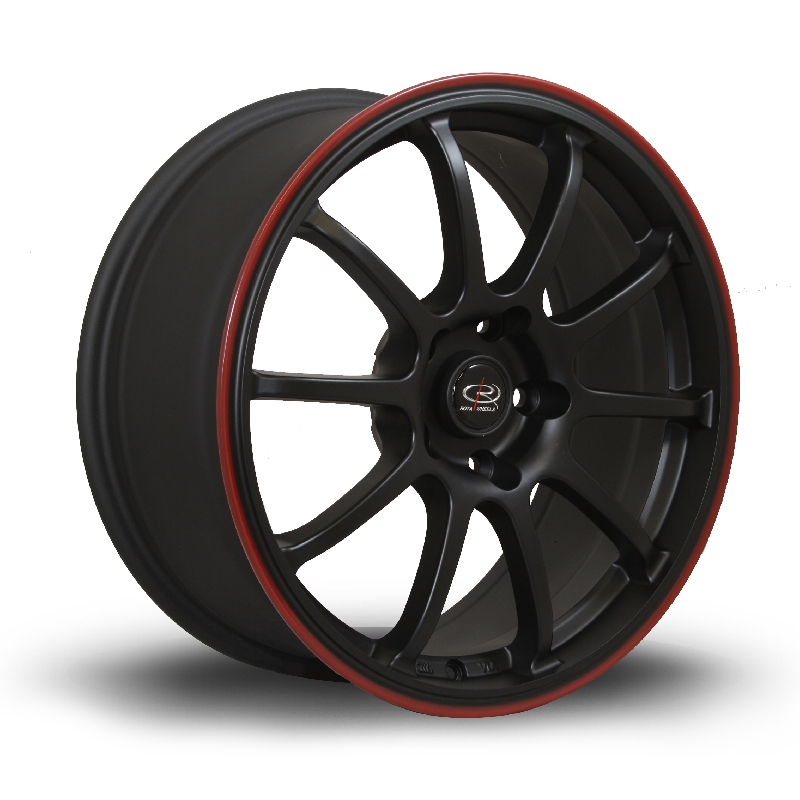 ROTA G-FORCE 17 INCH 8J 5X100 ET35 FBLACKRLIP