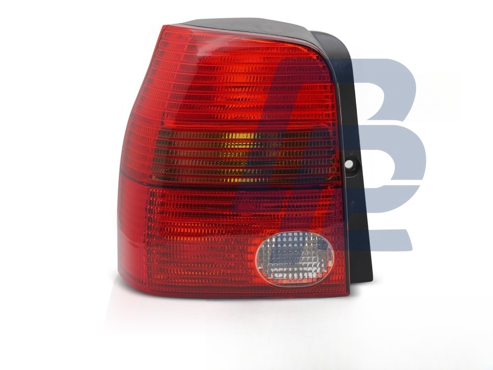 Tail Light Red/Clear Left Side TYC for VW Lupo 1998–2005 - 2
