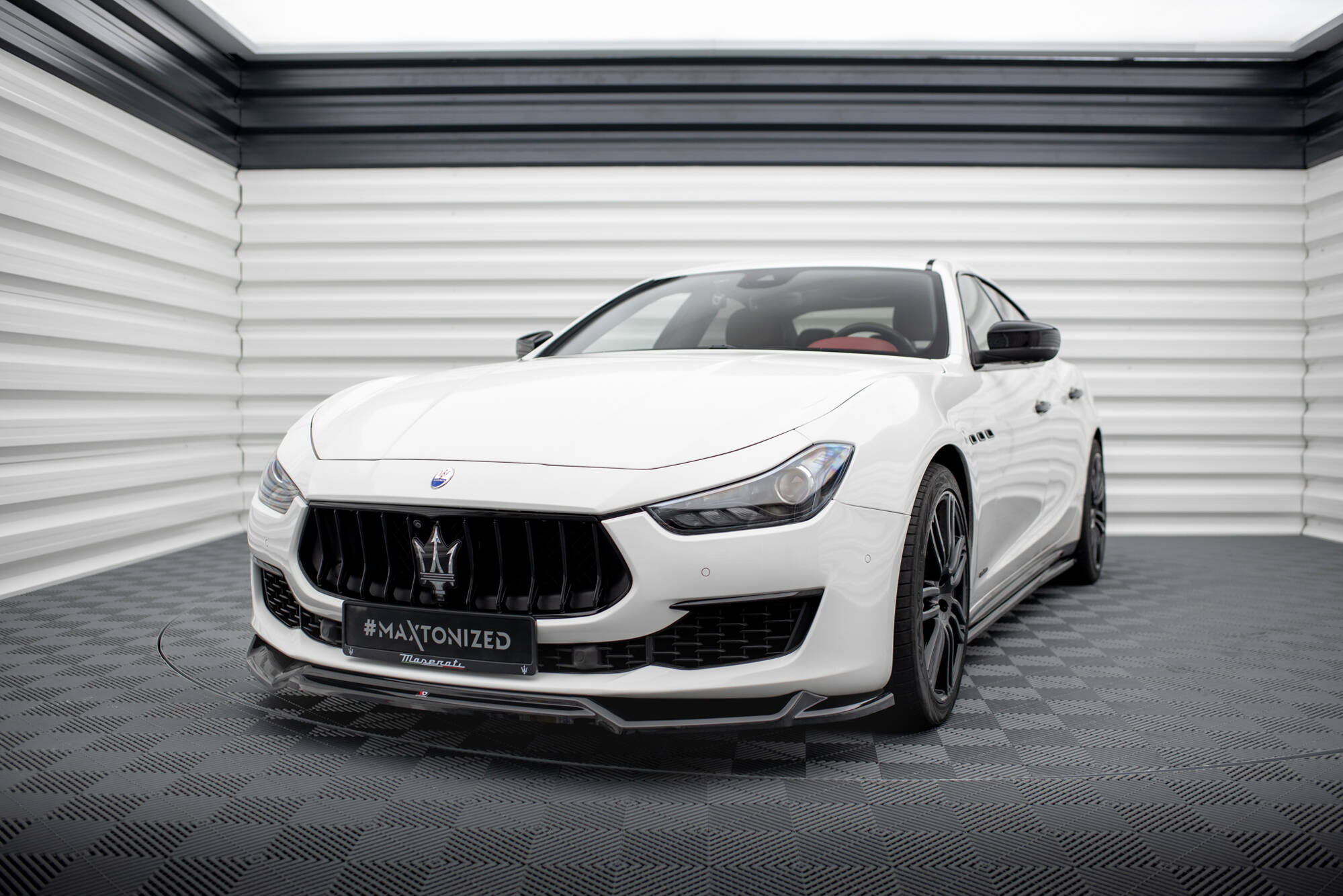 Front Splitter V.2 Maserati Ghibli Mk3 Facelift - 3