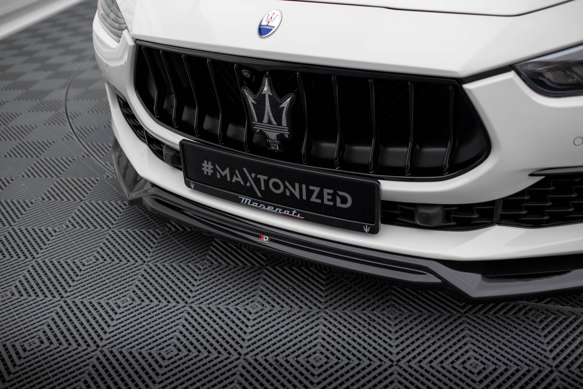 Front Splitter V.2 Maserati Ghibli Mk3 Facelift - 4