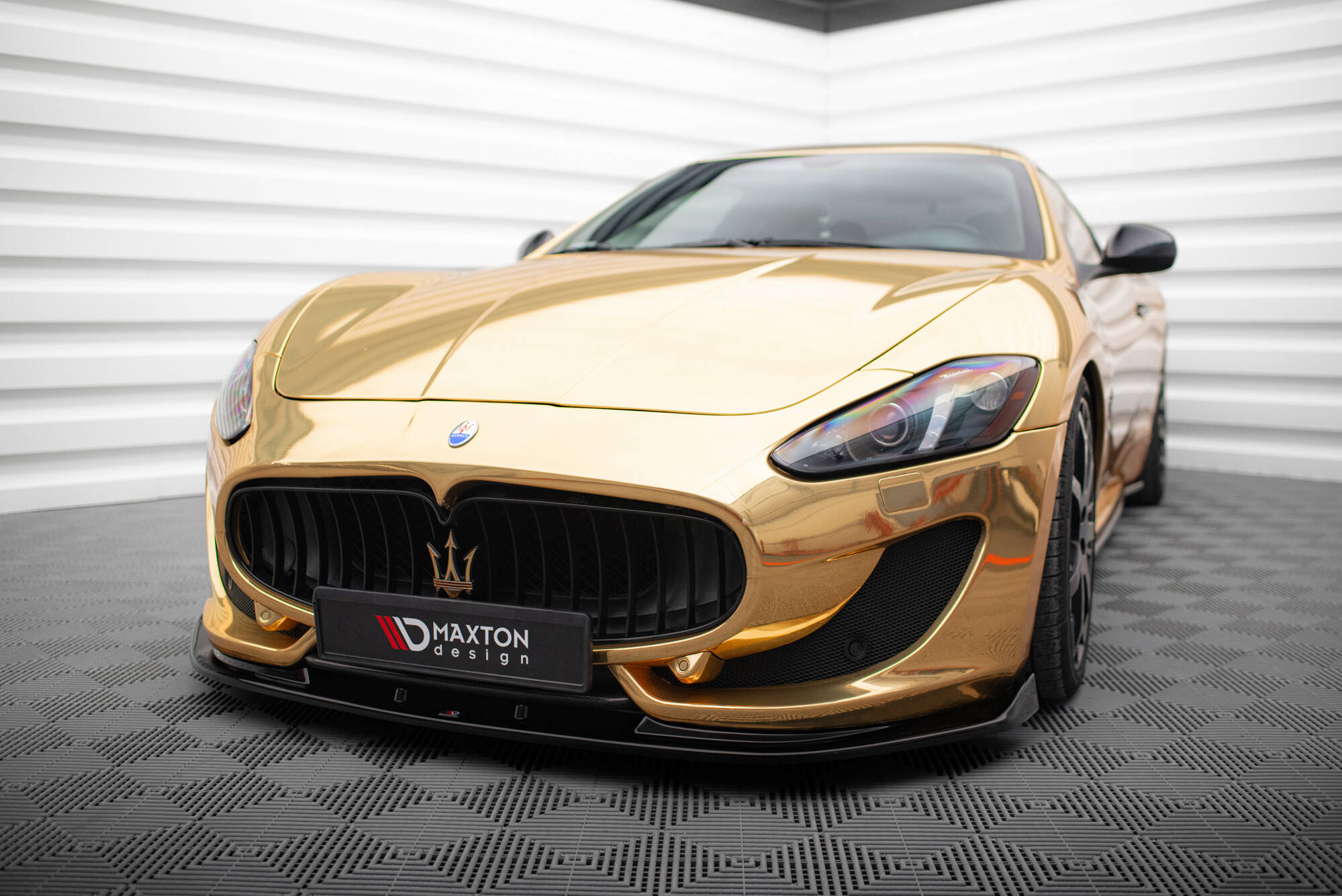 Front Splitter V.1 Maserati Granturismo Mk1 Facelift - 3