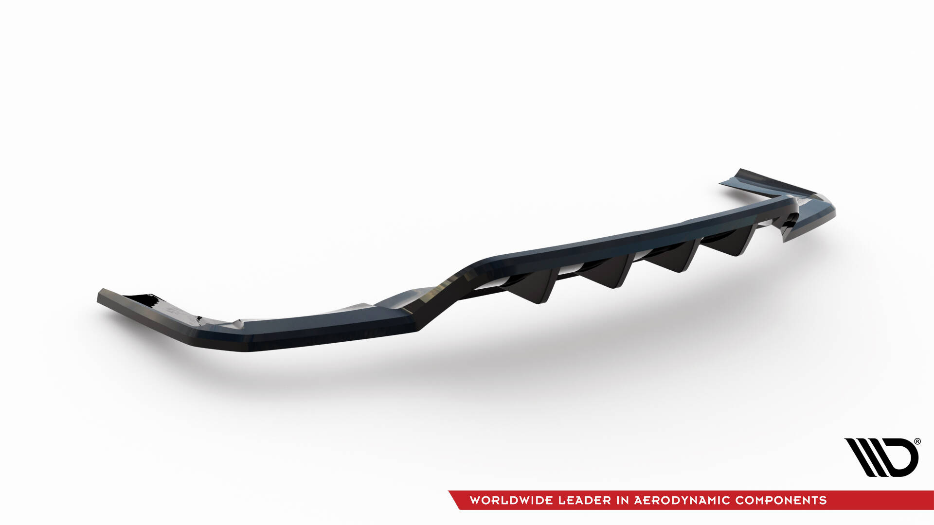 Central Rear Splitter (Vertical Bars) Maserati Levante Trofeo Mk1 - 7