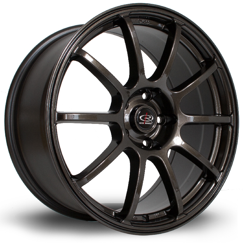 ROTA G-FORCE 18 INCH 8.5J 5X100 ET48 GUNMETAL