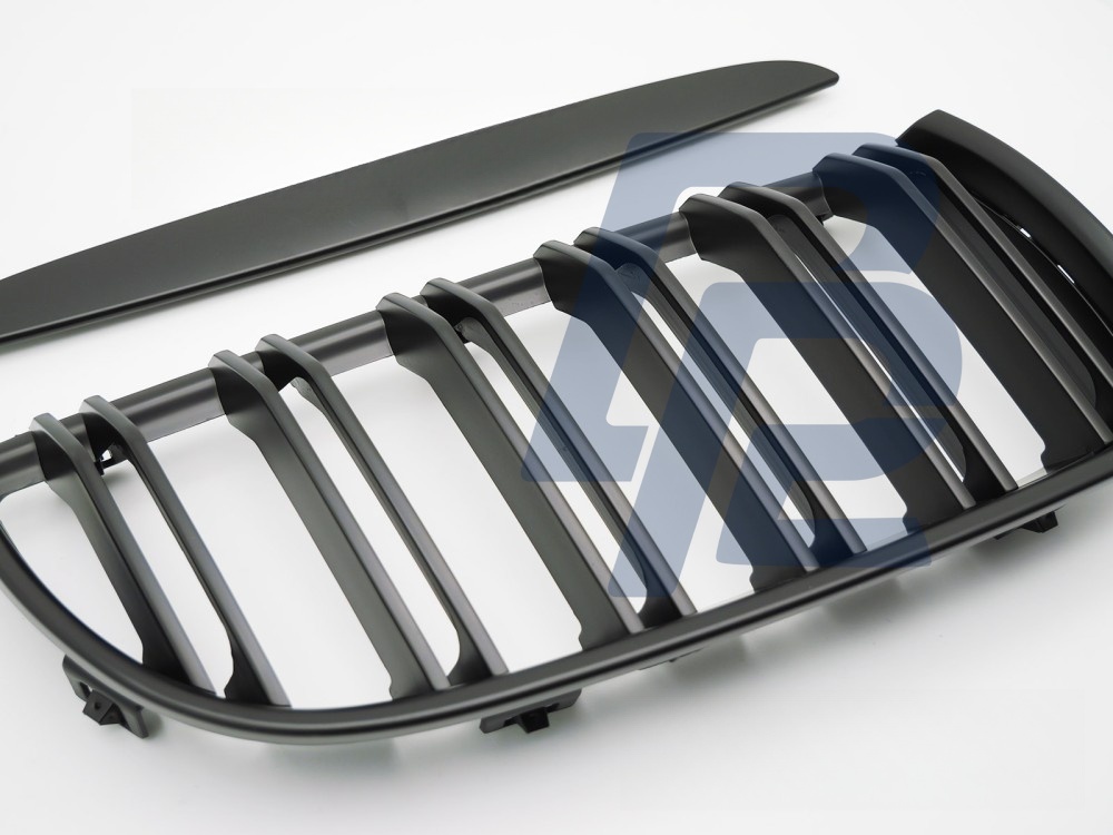Grille Sport Matt Black for BMW E90 E91 2005–2008 - 3