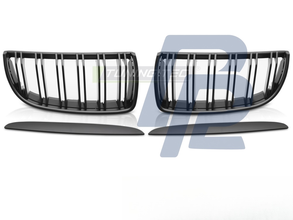 Grille Sport Matt Black for BMW E90 E91 2005–2008 - 6
