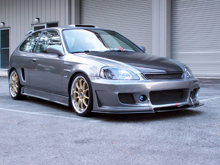 HONDA CIVIC 96-98 ZEN/BUDDYCLUB2 FRONT BUMPER [AIT] - 2
