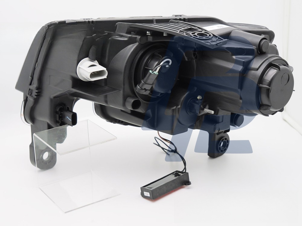 Headlights for Jeep Grand Cherokee 2016–2021 Tube Light Black - 3