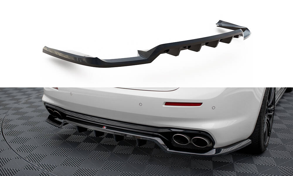 Central Rear Splitter (Vertical Bars) Maserati Ghibli Mk3 Facelift