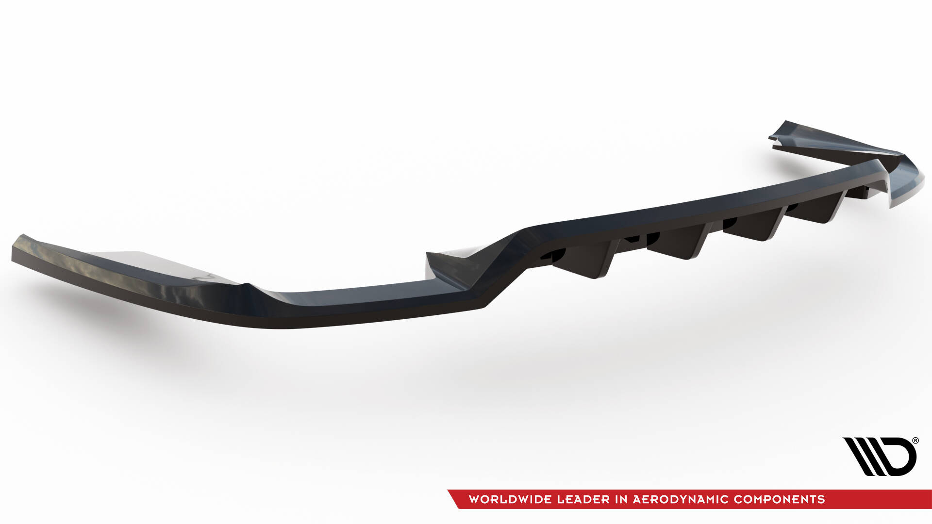 Central Rear Splitter (Vertical Bars) Maserati Ghibli Mk3 Facelift - 6