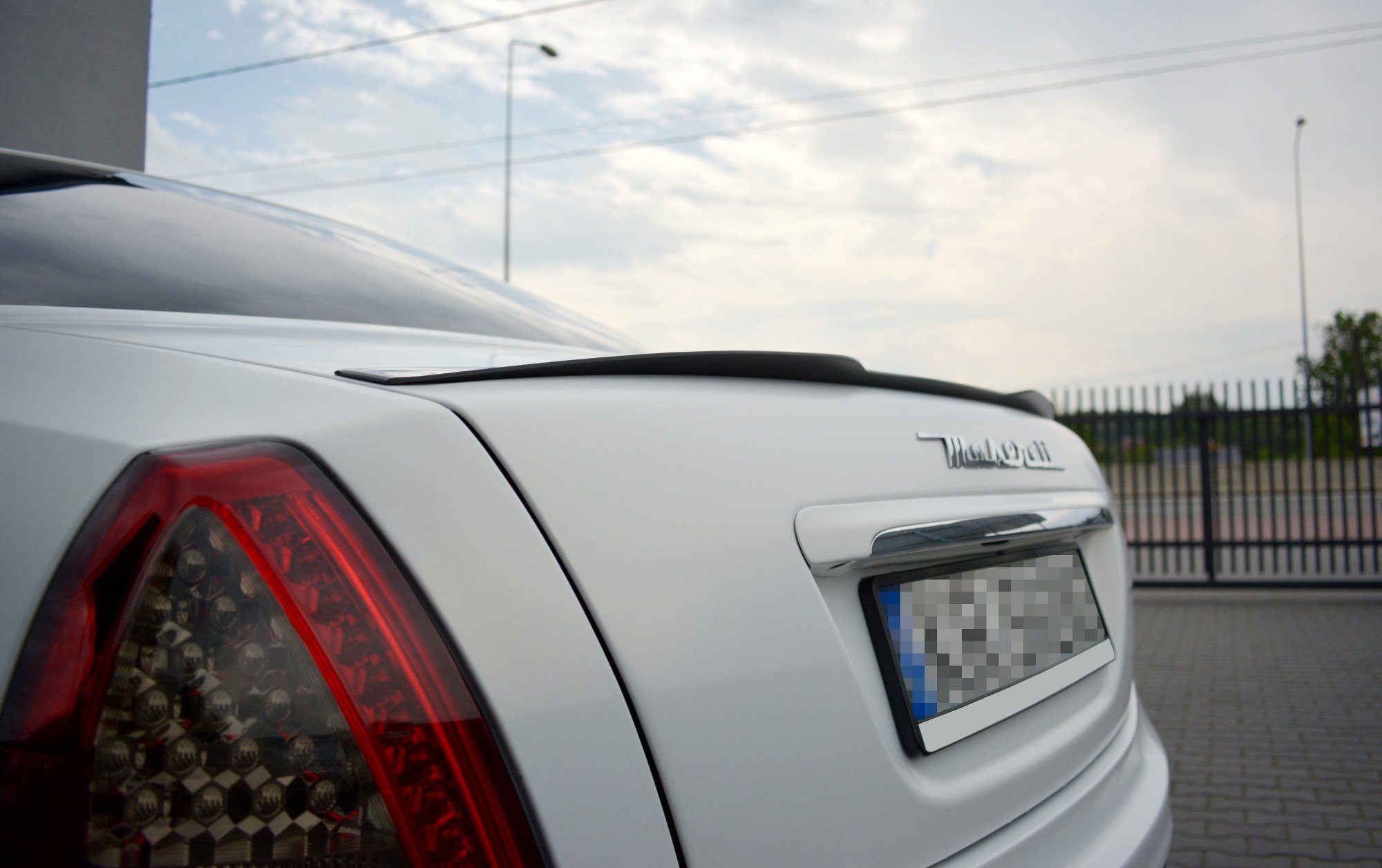Spoiler Extension Maserati Quattroporte MK5 Facelift (2009-2012) - 3