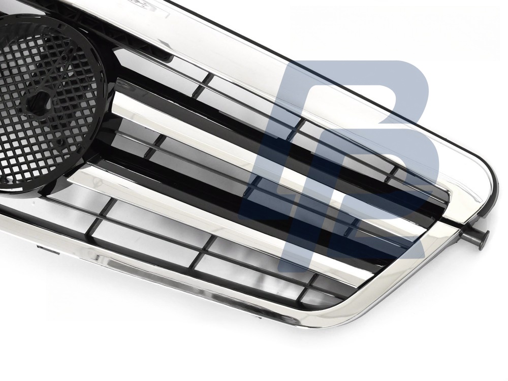 Grille Sport Black/Chrome for Mercedes W212 / S212 2009–2013 - 3