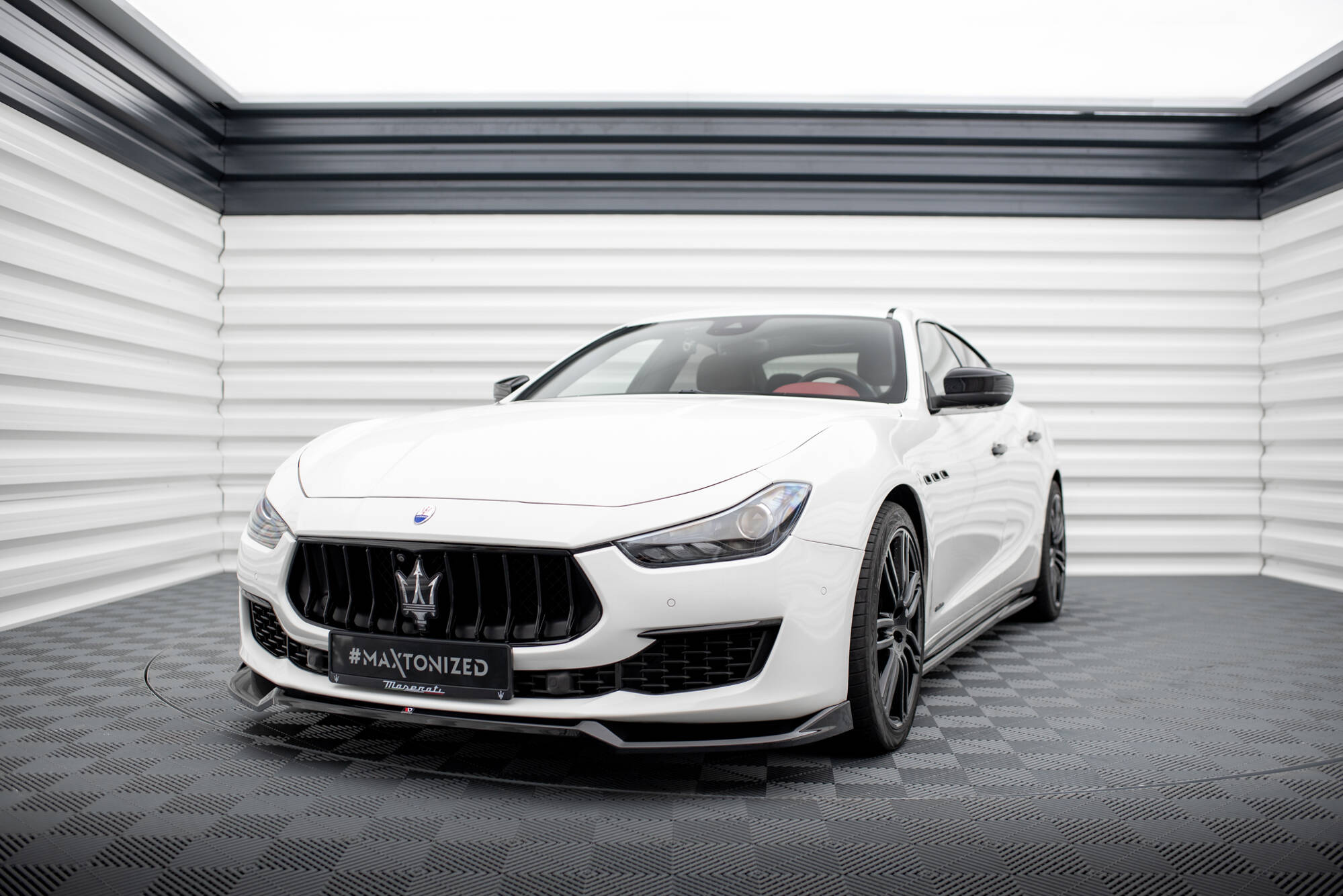 Front Splitter V.1 Maserati Ghibli Mk3 Facelift - 3