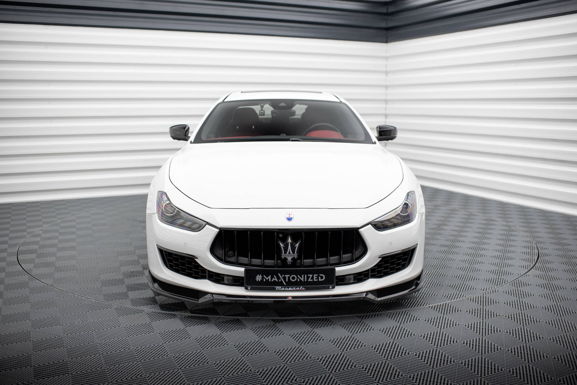 Front Splitter V.1 Maserati Ghibli Mk3 Facelift - 2