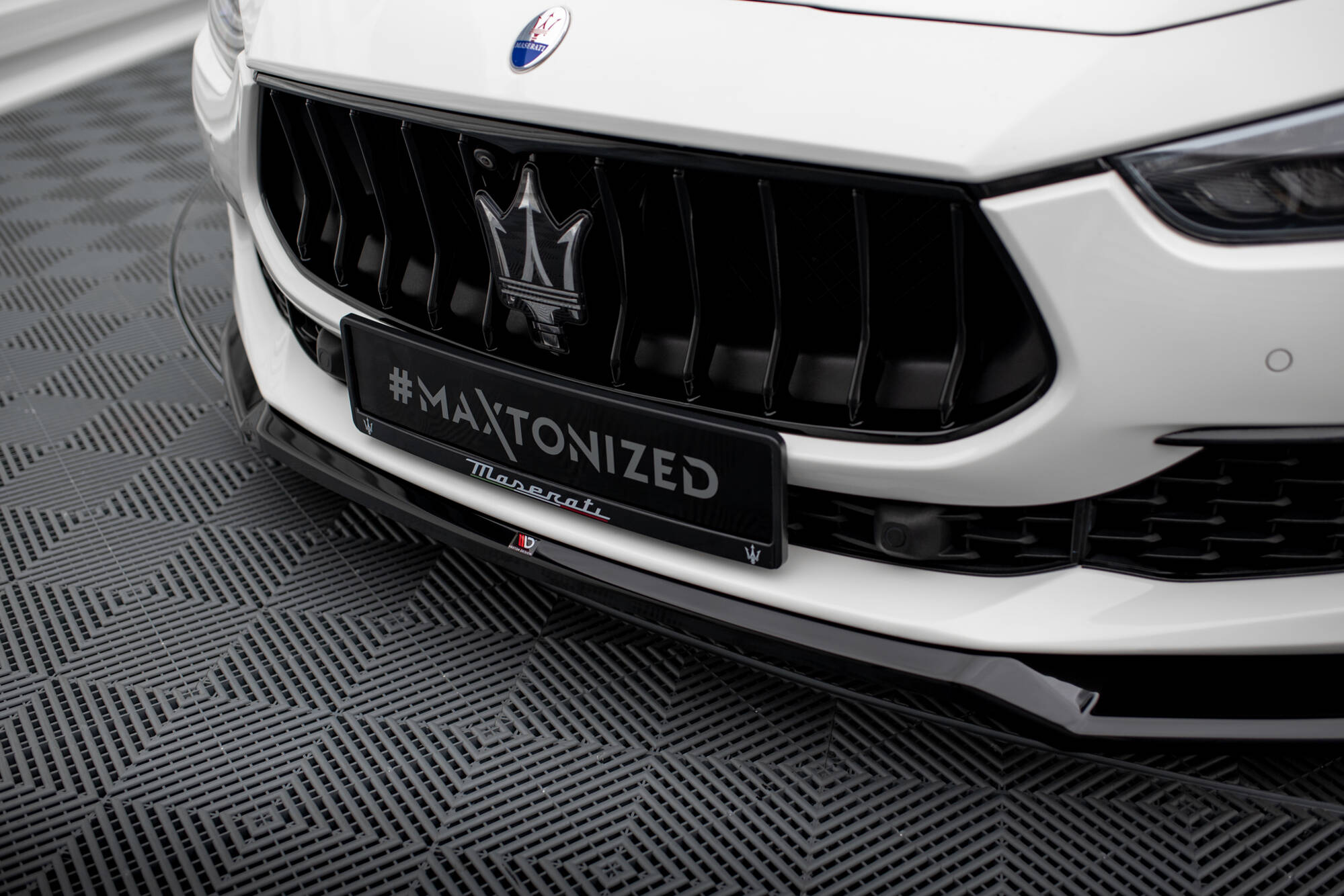 Front Splitter V.1 Maserati Ghibli Mk3 Facelift - 4
