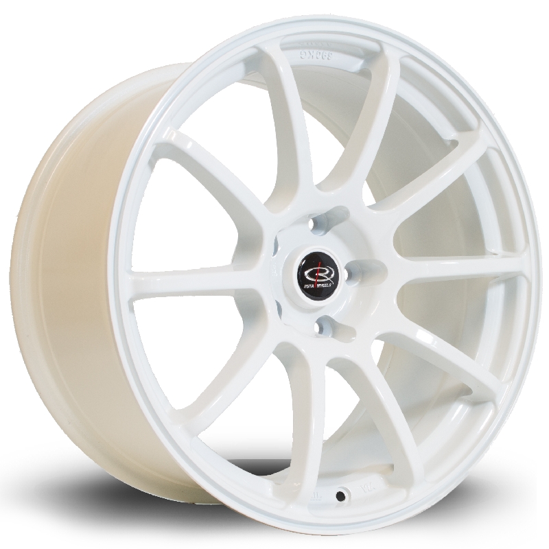 ROTA G-FORCE 18 INCH 9J 5X100 ET35 WHITE