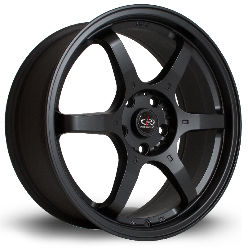ROTA GR6 18 INCH 7.5J 5X114 ET45 FBLACK