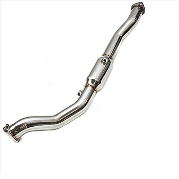 MITSUBISHI EVO X 76MM DOWNPIPE/200CPI RACECAT [INVIDIA]
