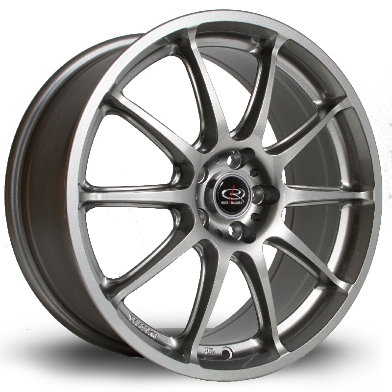 ROTA GRA 17 INCH 7.5J 5X100 ET48 STEELGREY