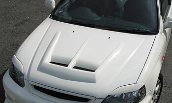 HONDA CIVIC 99-00 CHARGESPEED FIBERGLASS HOOD