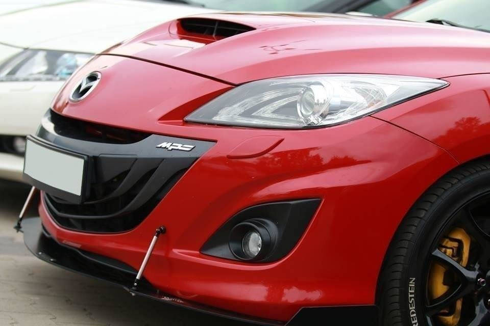 Front Racing Splitter Mazda 3 Mk2 MPS - 2