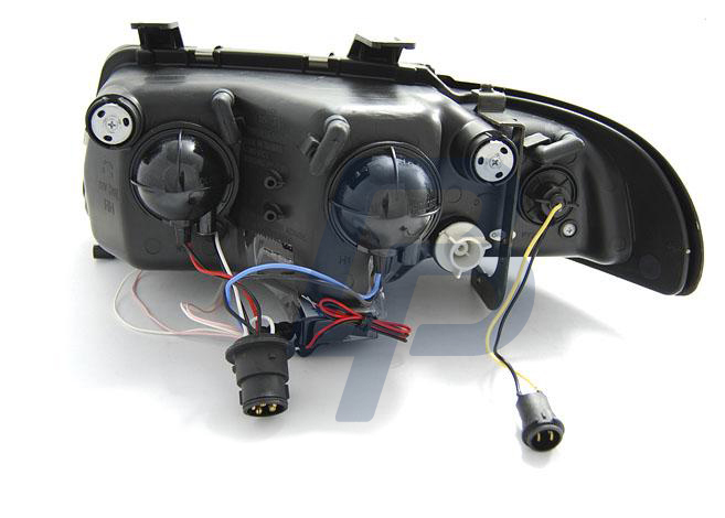 HEADLIGHTS AUDI A4 11.94-12.98 ANGEL EYES CCFL CHROME - 3