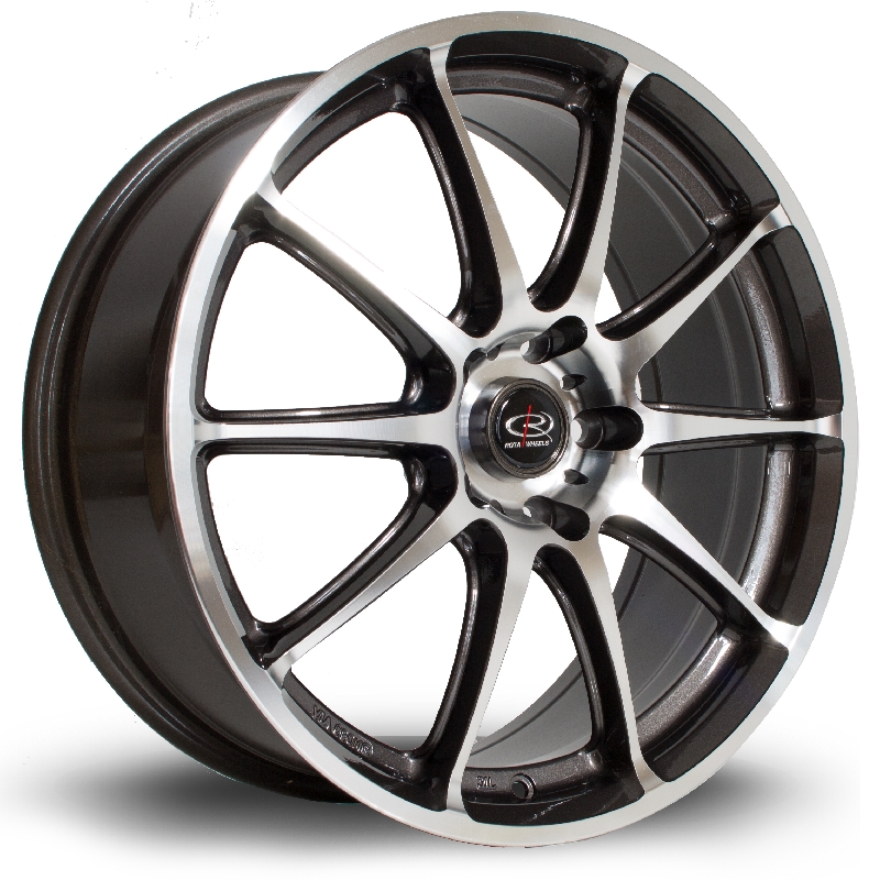 ROTA GRA 18 INCH 7.5J 5X100 ET48 PFGUNMETAL