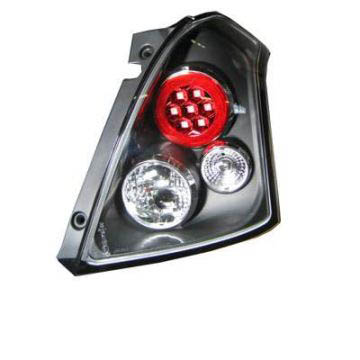 SUZUKI SWIFT 05+ BLACK LED TAILLIGHTS - 2