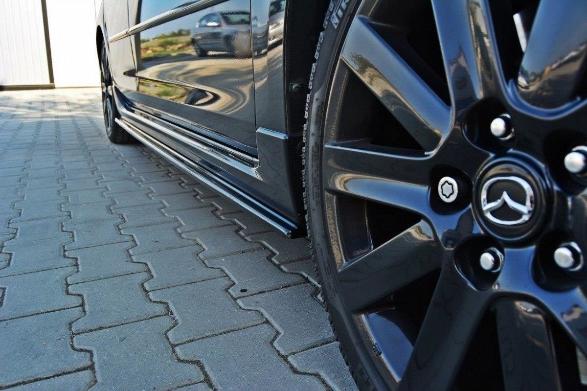 Side Skirts Diffusers Mazda 3 MPS MK1 (Preface) - 2