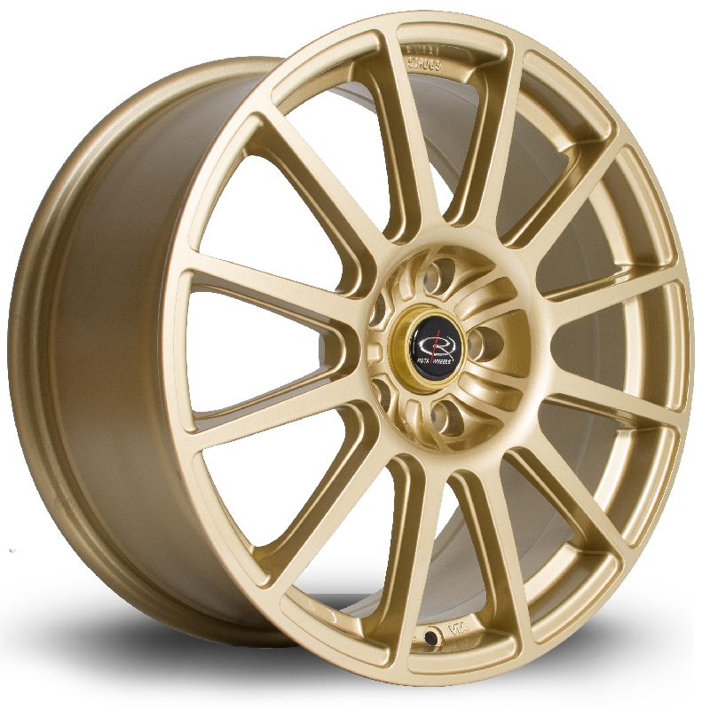 ROTA GRAVEL 18 INCH 8.5J 5X100 ET44 GOLD
