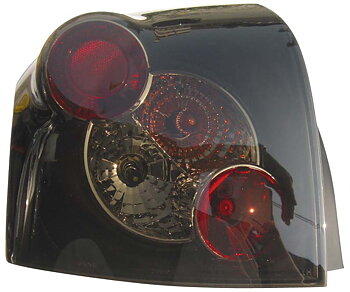 TOYOTA COROLLA HB E12 01+ SMOKE/BLACK TAILLIGHTS