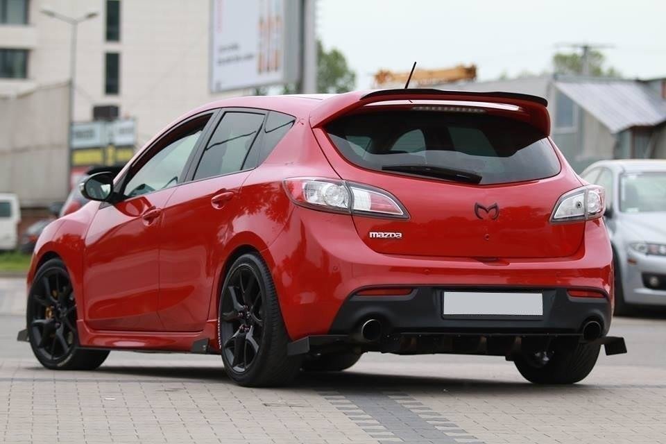 Racing Side Skirts Diffusers Mazda 3 MK2 MPS - 3