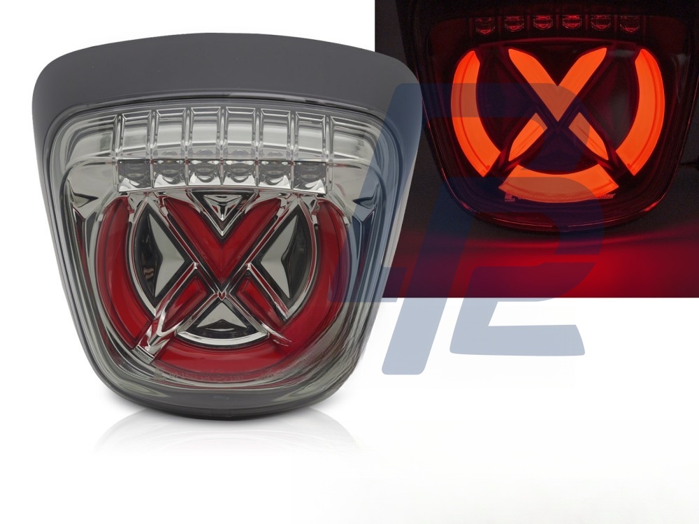 LED Tail Light Smoked Red for Vespa Sprint 125 / 150 - 4