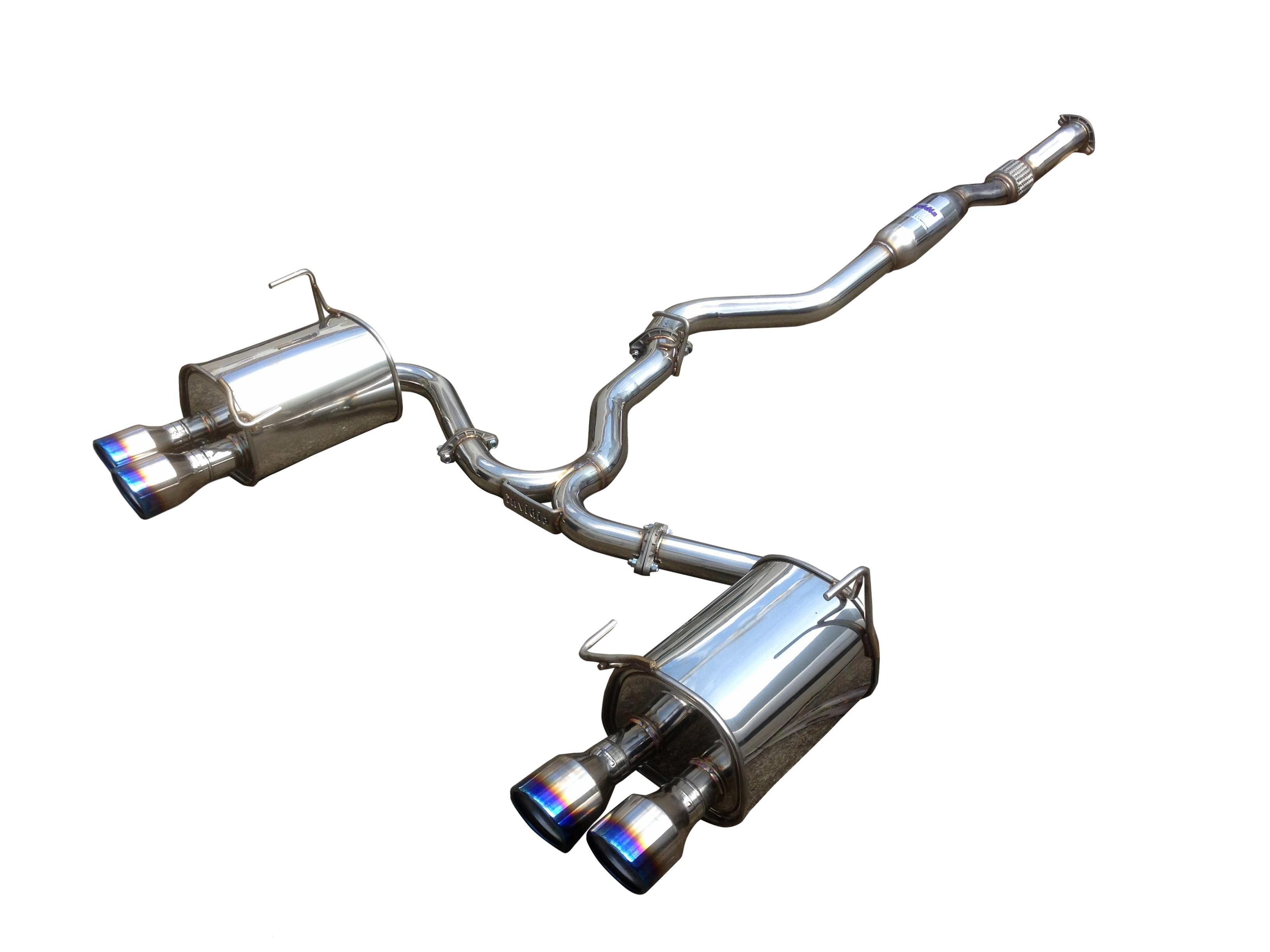 SUBARU IMPREZA WRX 11+ Q300 DUAL CATBACK INCL TUV [INVIDIA]